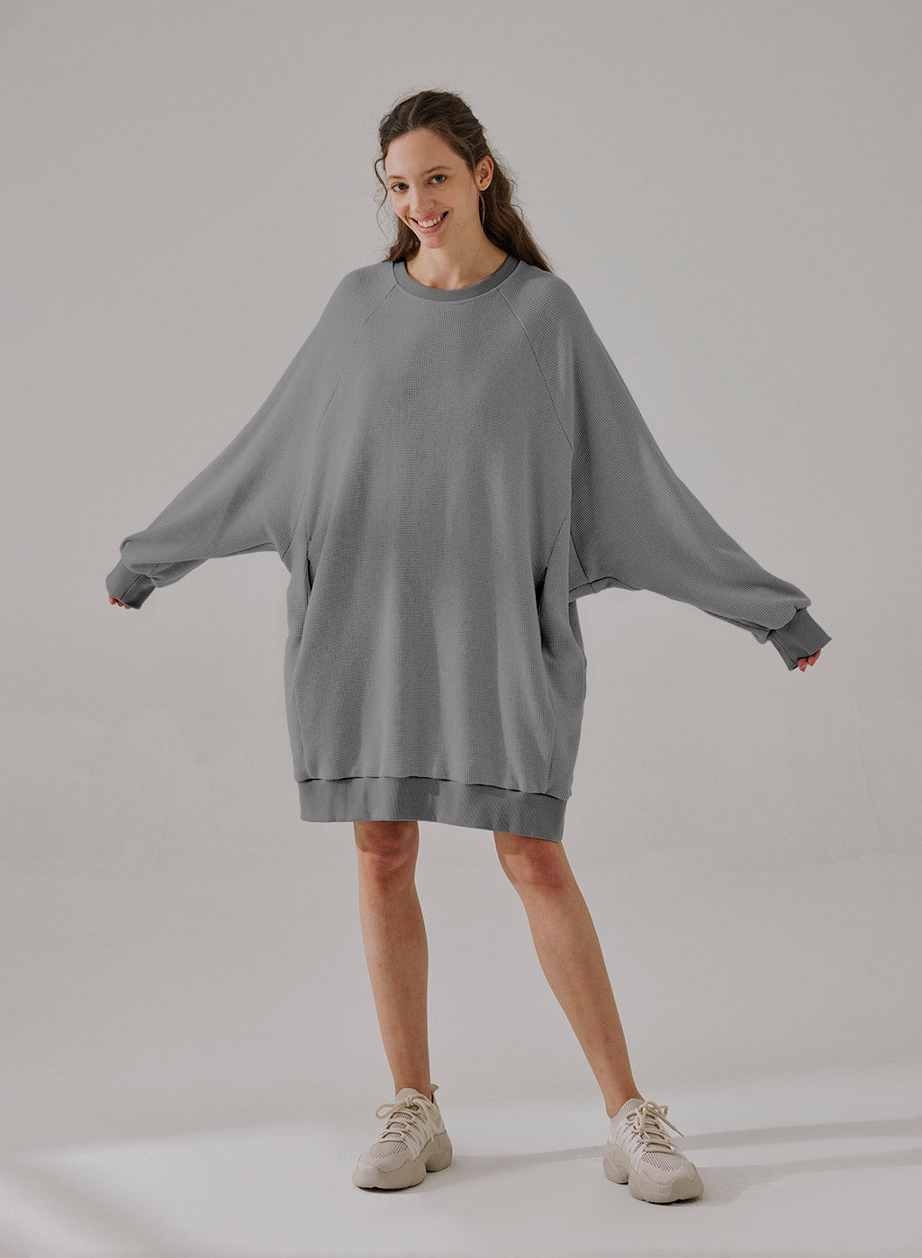 Oversize Elasticated Hem Sweatshirt