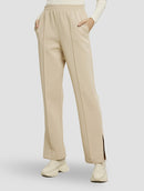 Trendy High Waist Side Slit Pants